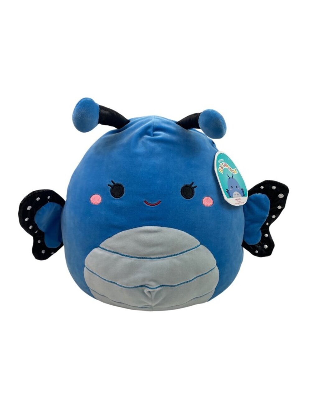 Squishmallows Original Waverly the Blue Butterfly 14" Stuffed Plush Toy